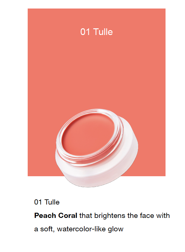 FLUSH LIP & CHEEK BALM 01 TULLE