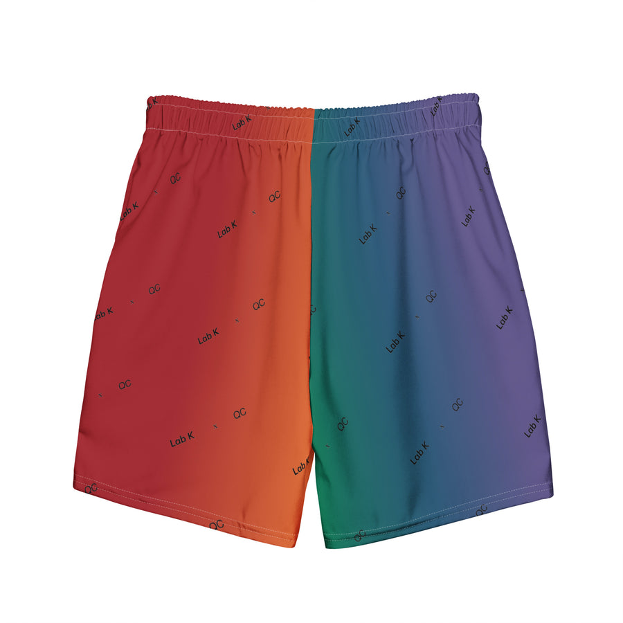 Queer Currents X Lab K Gradient swim short