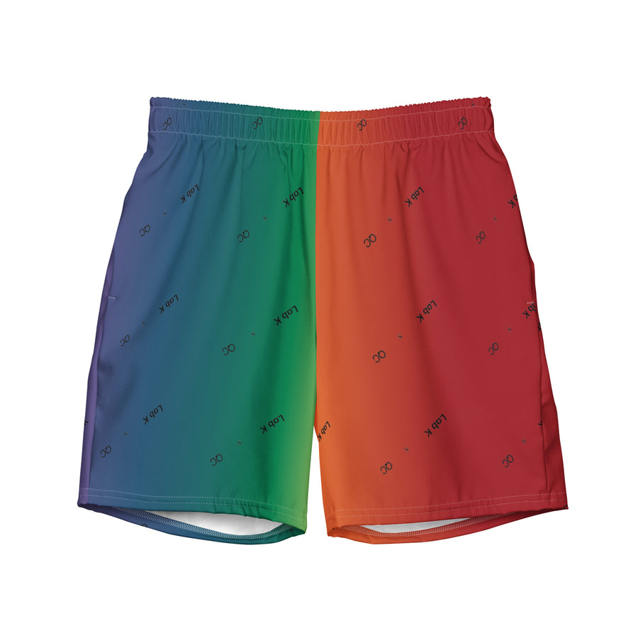 Queer Currents X Lab K Gradient swim short