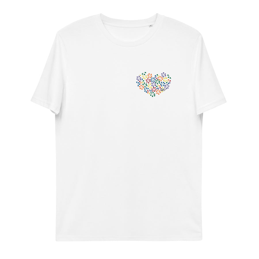 Queer Current X Lab K | Flower Heart Unisex t-shirt