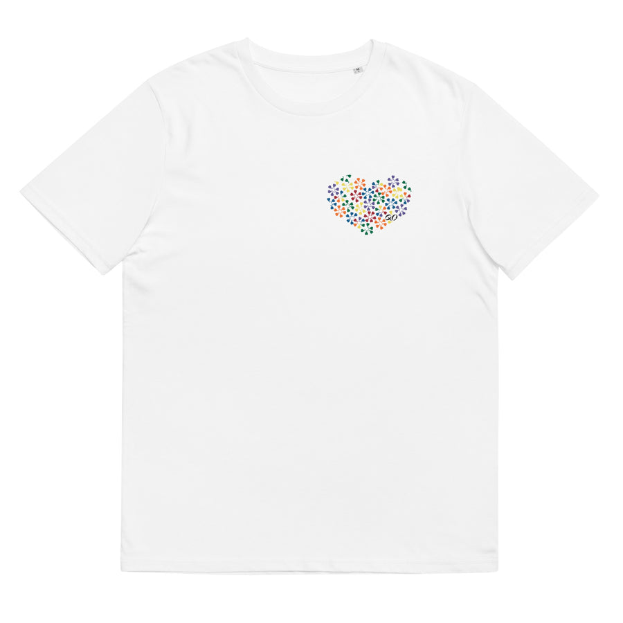 Queer Current X Lab K | Flower Heart Unisex t-shirt