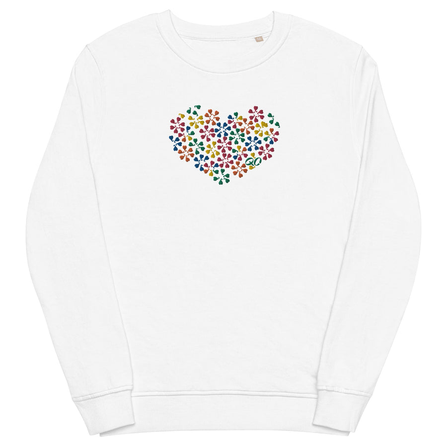 Queer Current X Lab K | Flower Heart Unisex Sweater
