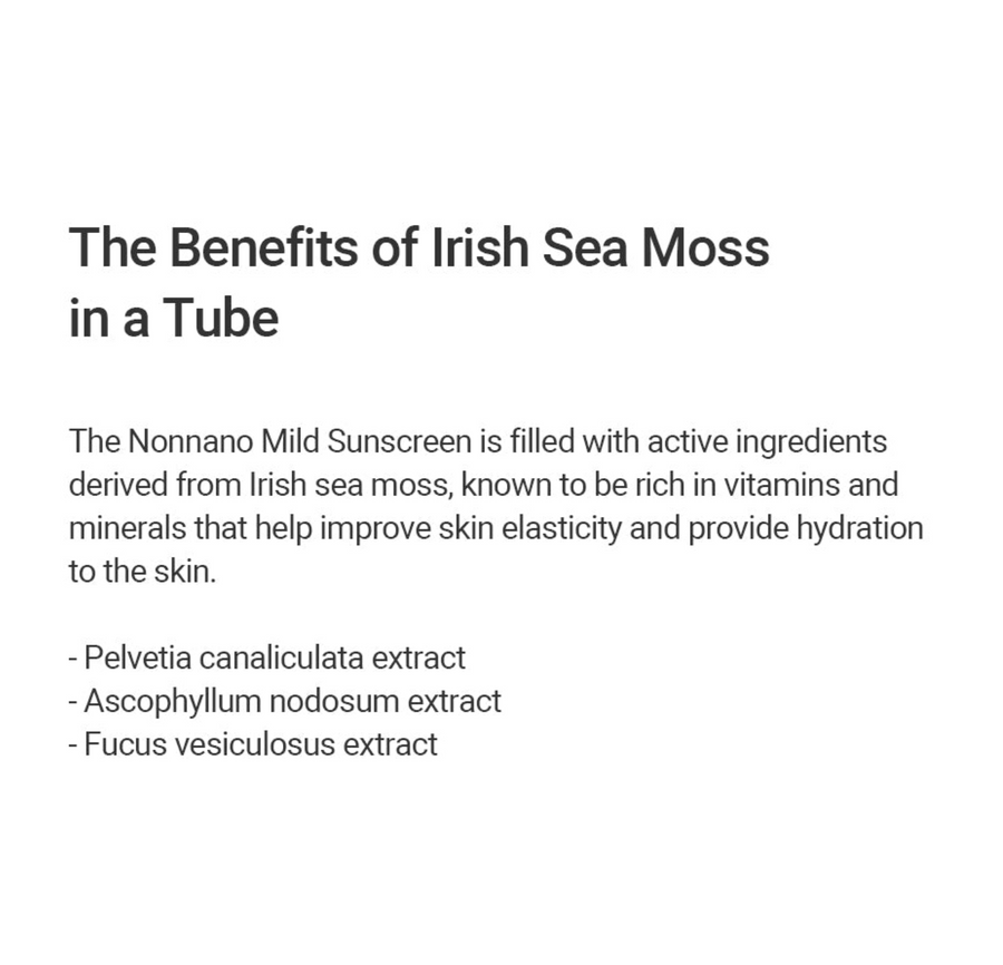 Clean Ocean non-nano mild Sunscreen SPF 50+ PA++++| 50ml