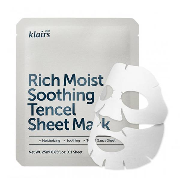 Rich Moist Soothing Tencel Sheet Mask | 25ml X 1 sheet