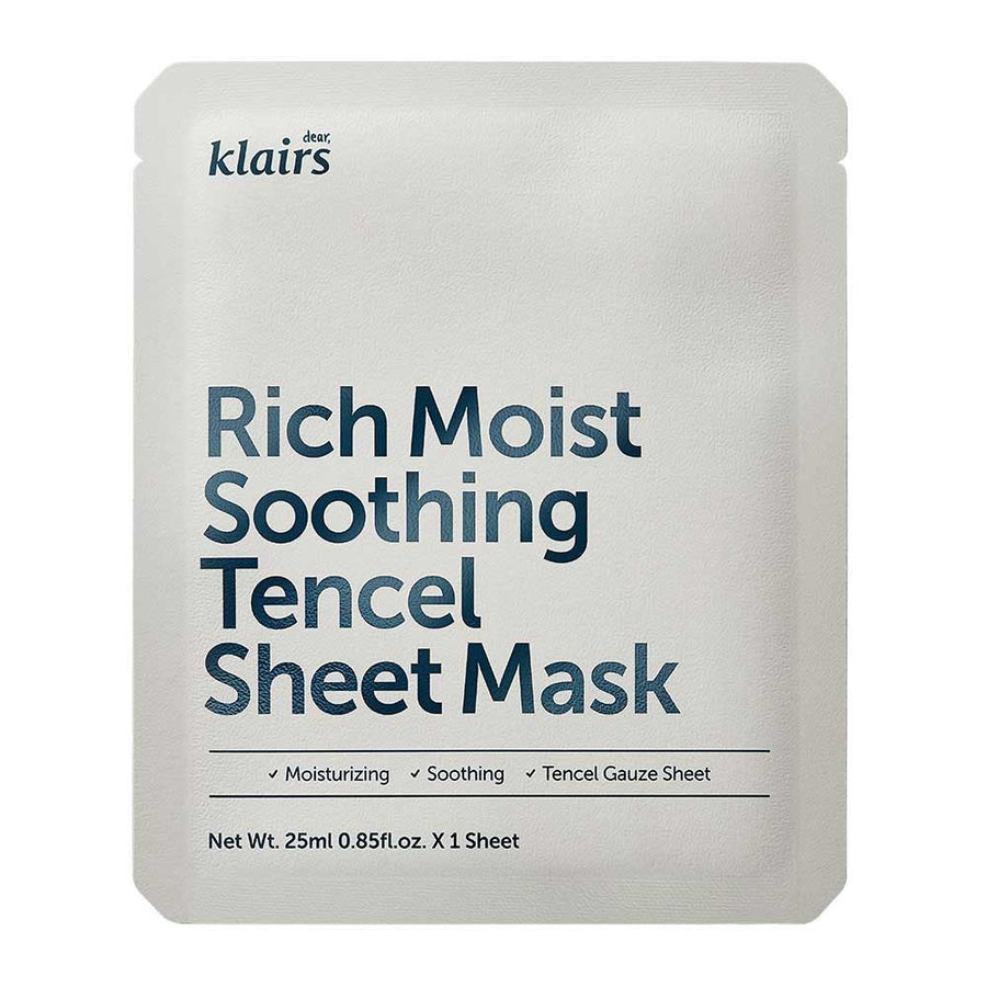 Rich Moist Soothing Tencel Sheet Mask | 25ml X 1 sheet