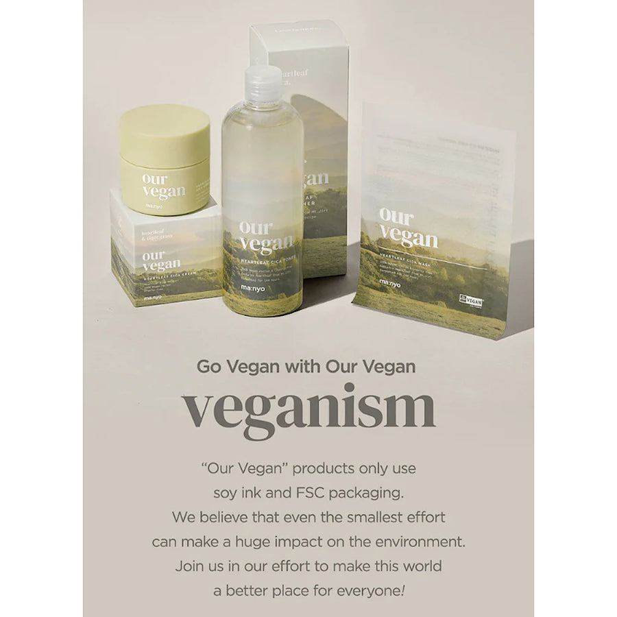 Our Vegan Heartleaf Cica Toner | 400ml
